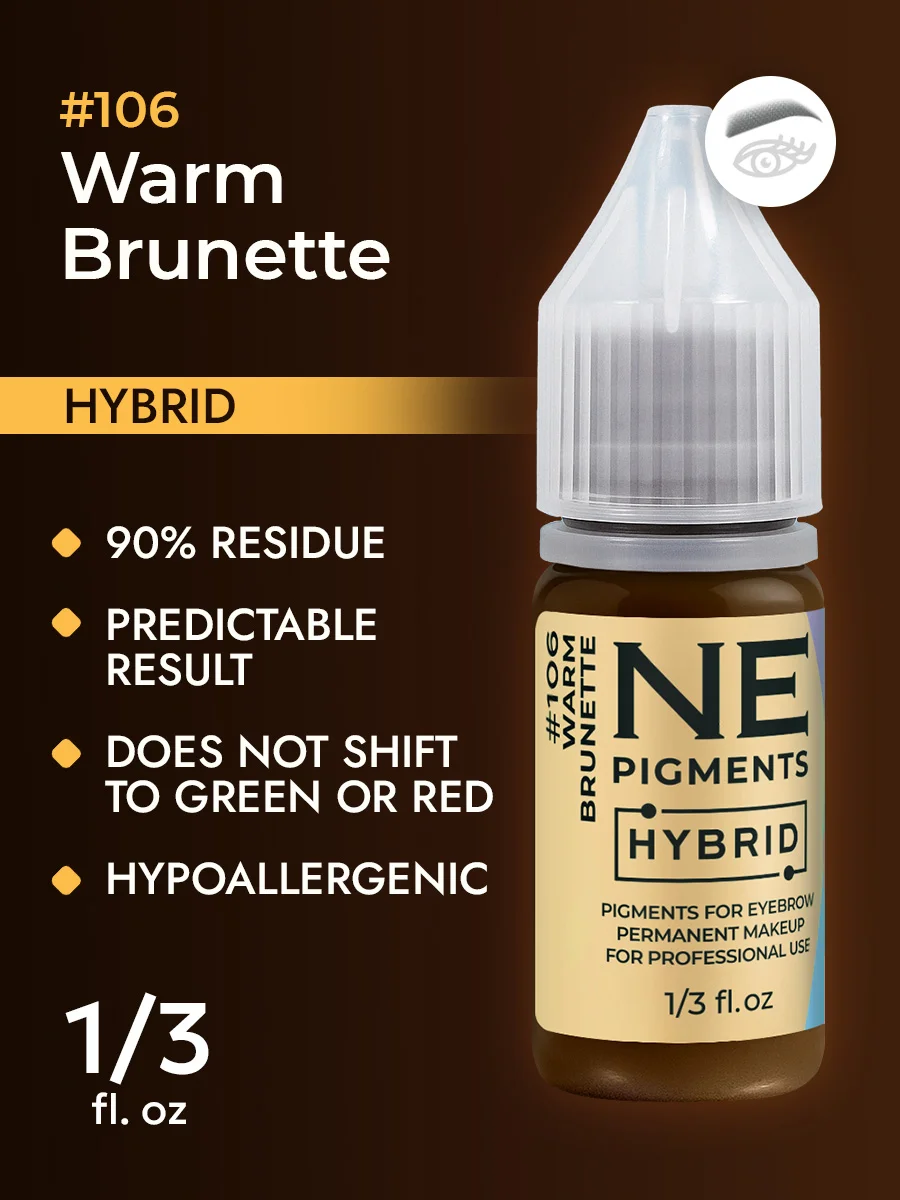 #106 Eyebrow pigment "Warm Brunette"