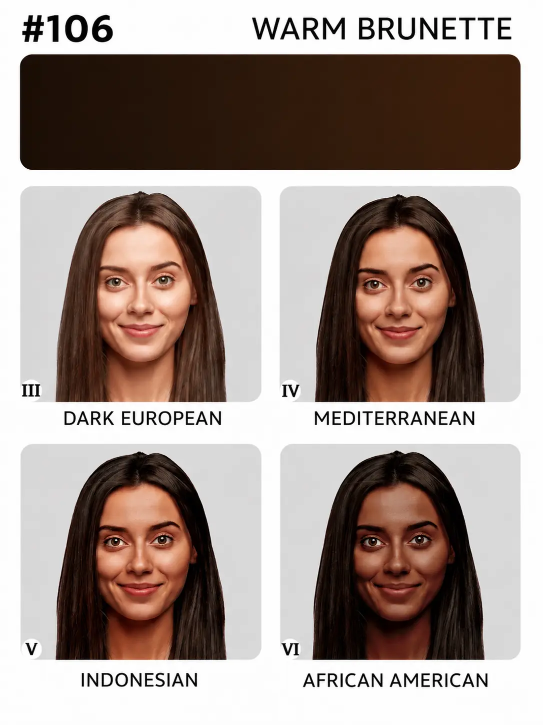 #106 Eyebrow pigment "Warm Brunette"