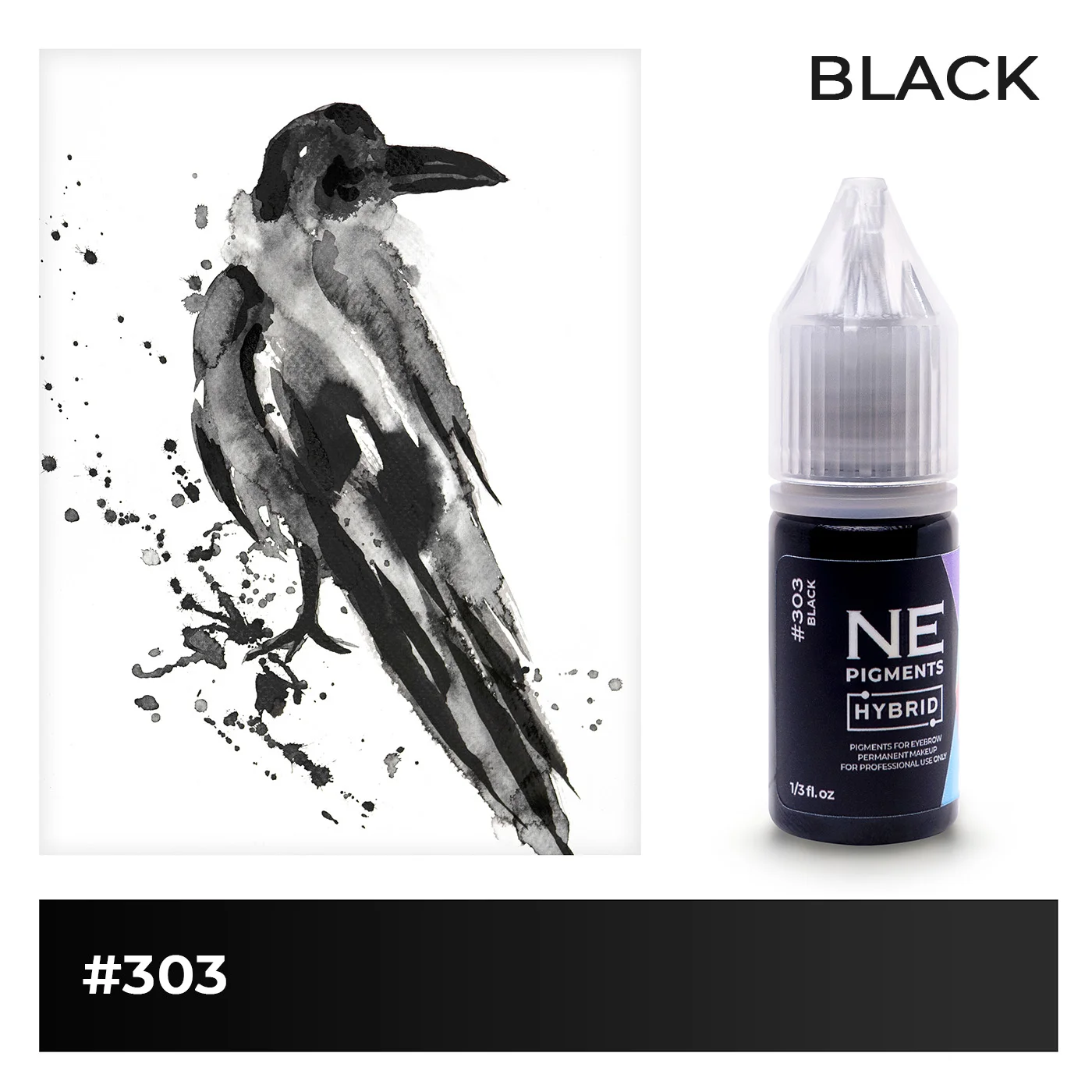 #303 Eyelid pigment "Black"
