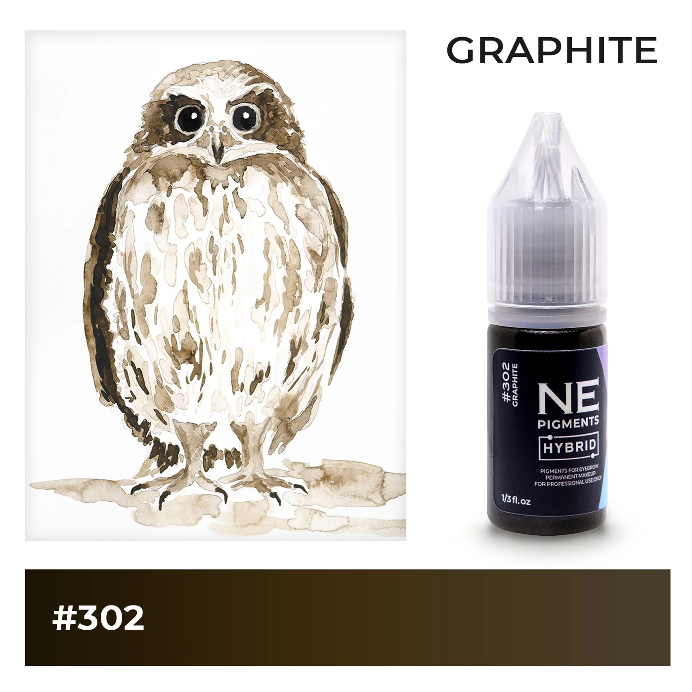 #302 Eyelid pigment "Graphite"