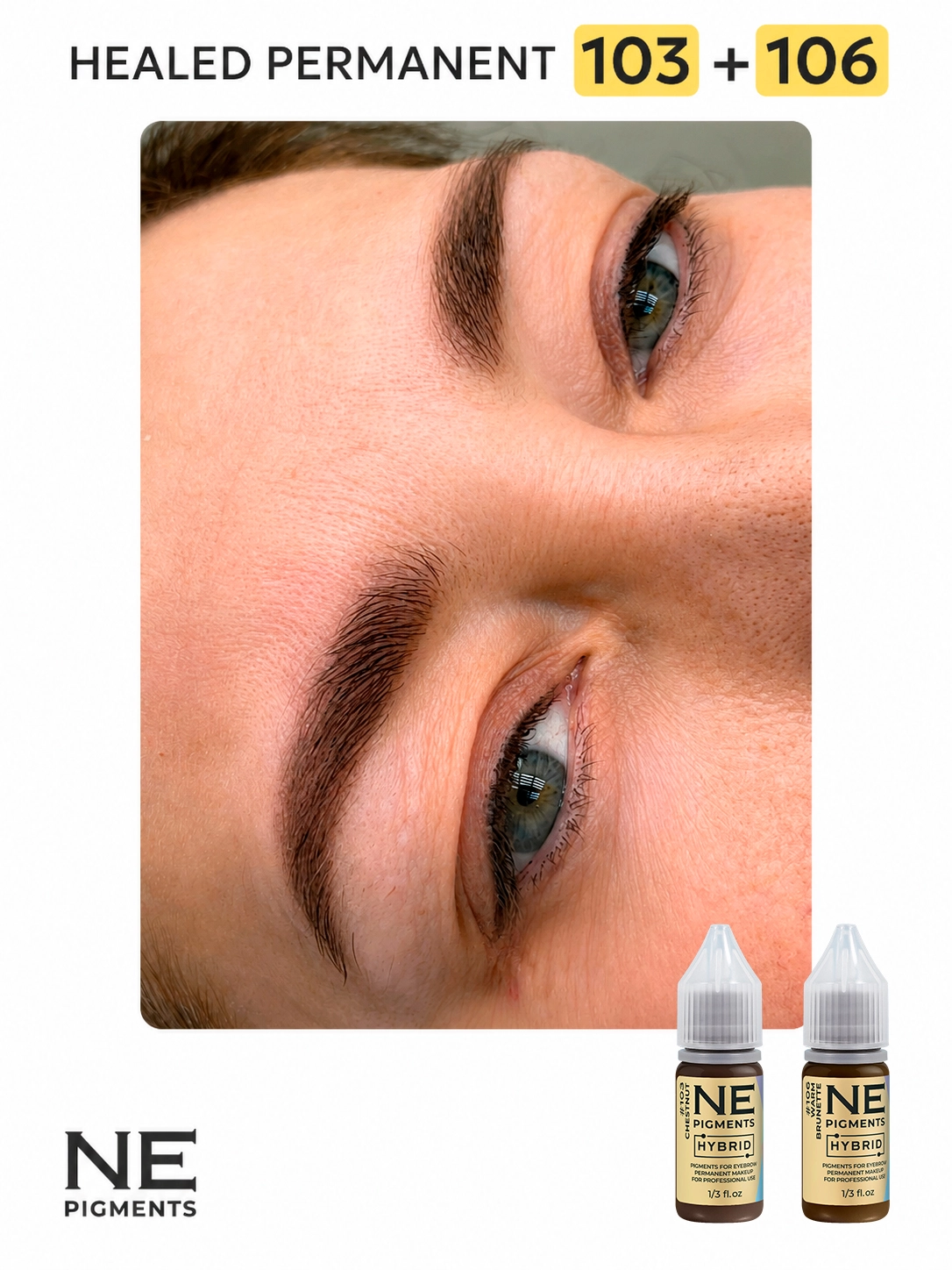 #106 Eyebrow pigment "Warm Brunette"
