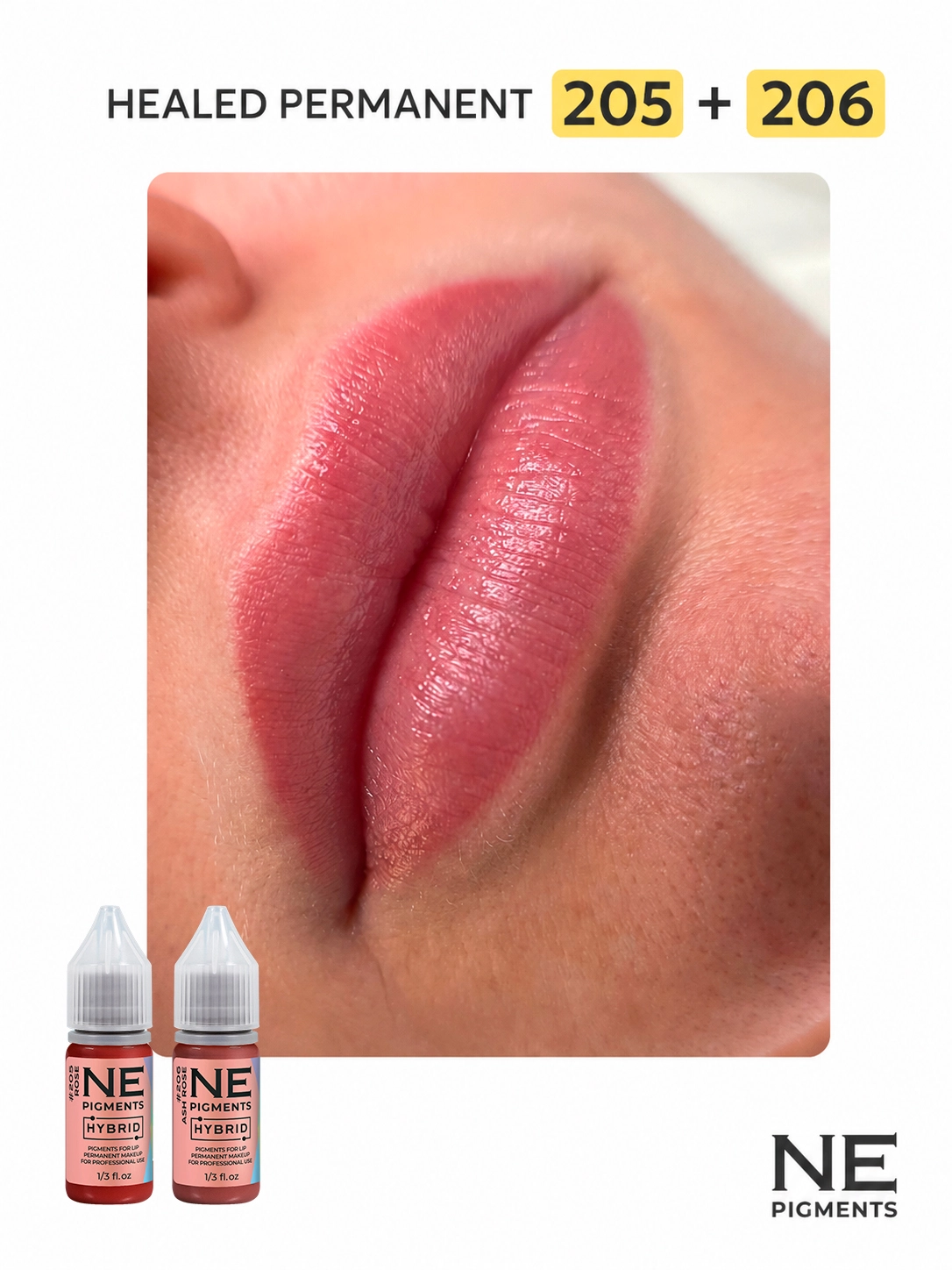 #205 Lip pigment "Rose"