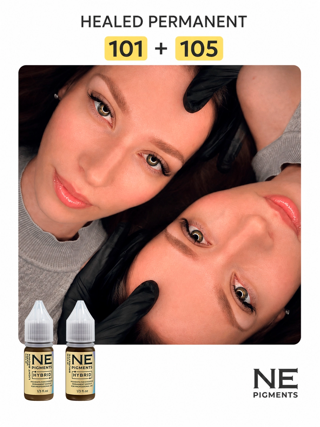 #105 Eyebrow pigment "Brunette"