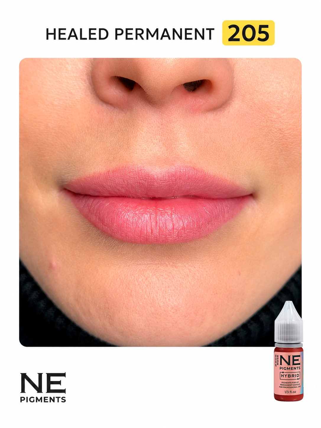 #205 Lip pigment "Rose"