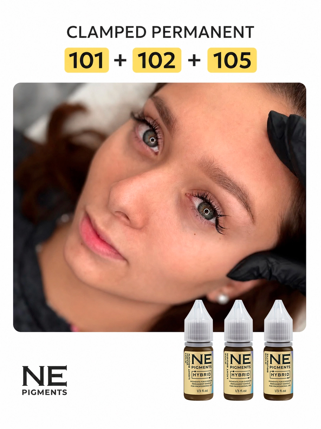 #102 Eyebrow pigment "Light Brown"