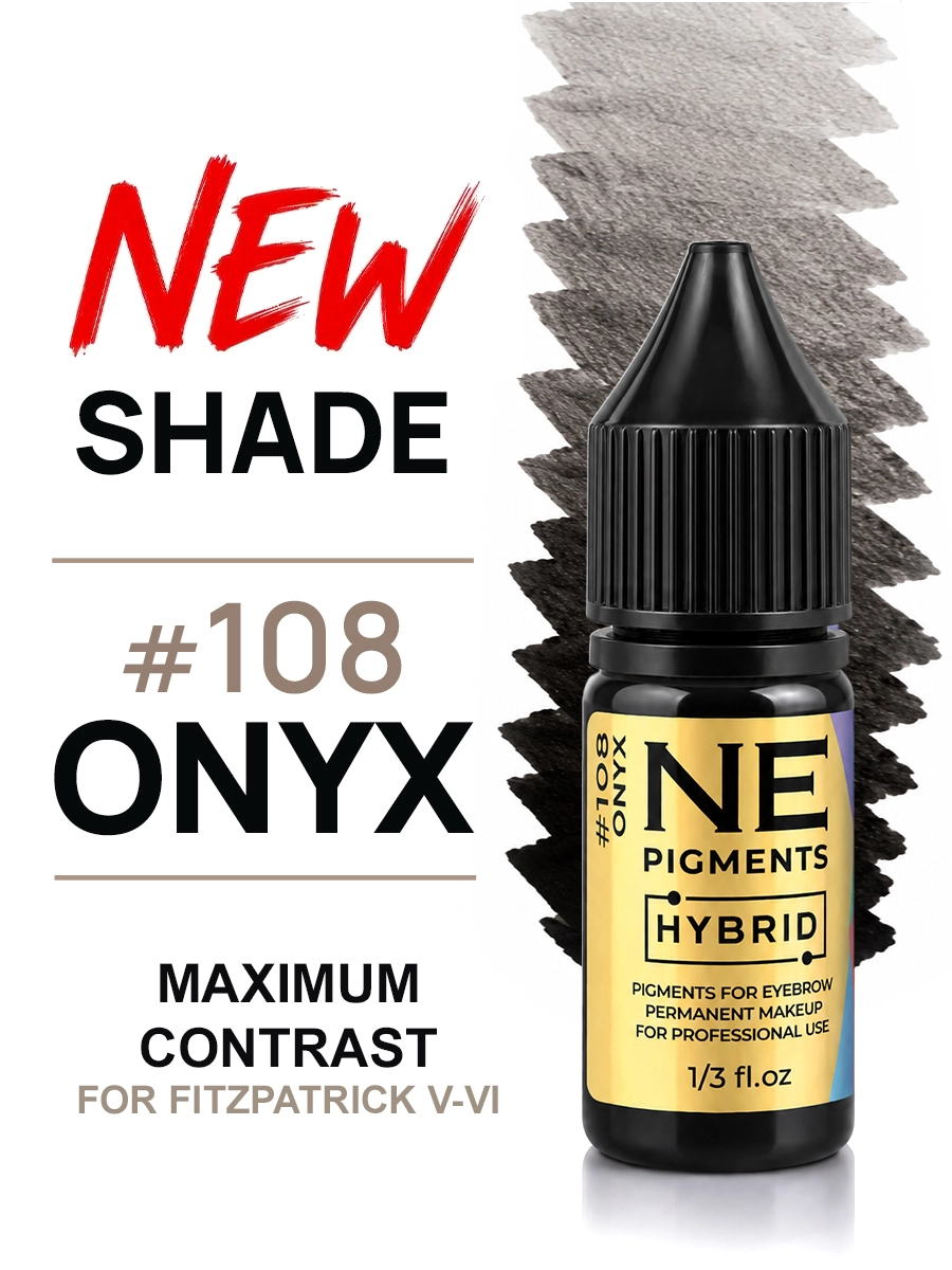 #108 Eyebrow pigment "Onyx"