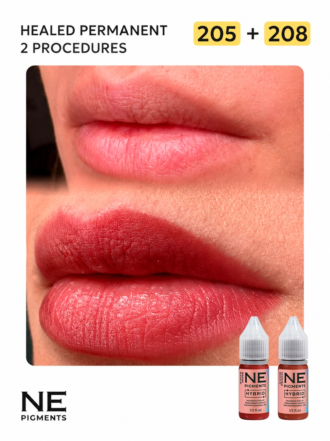 #208 Lip pigment "Peach"