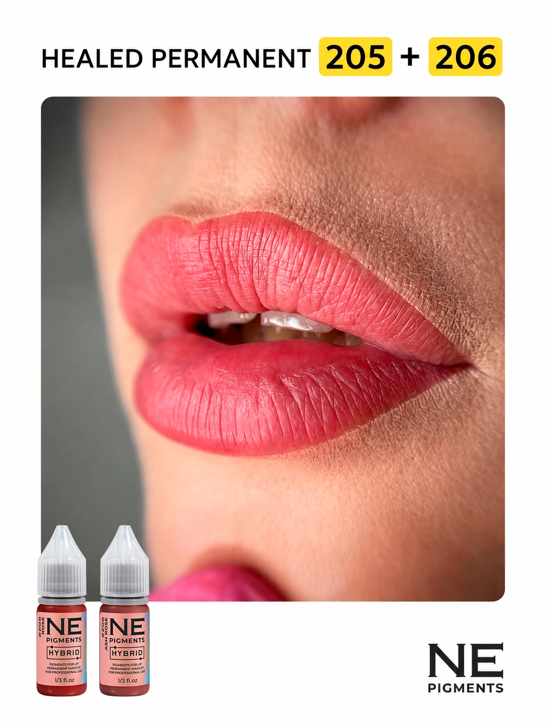 #205 Lip pigment "Rose"