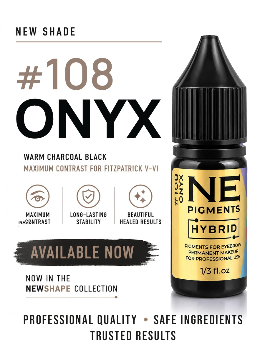 #108 Eyebrow pigment "Onyx"