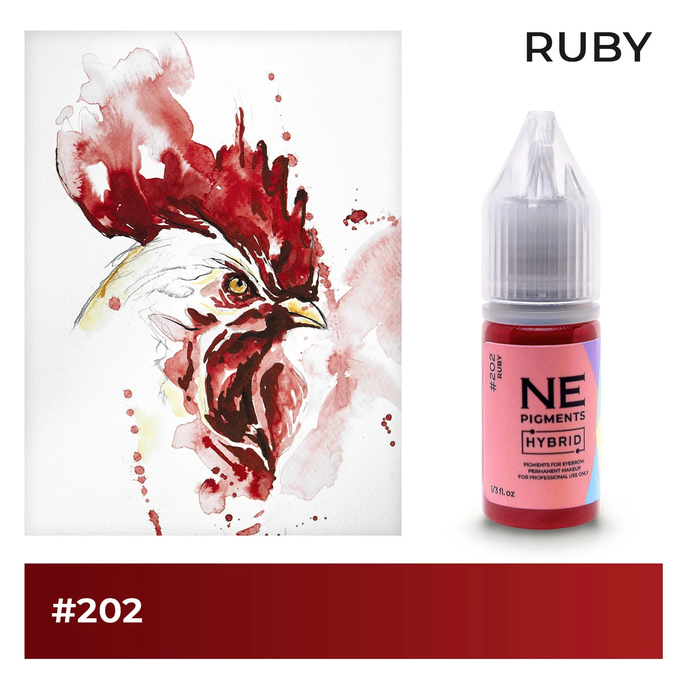#202 Lip pigment "Ruby"