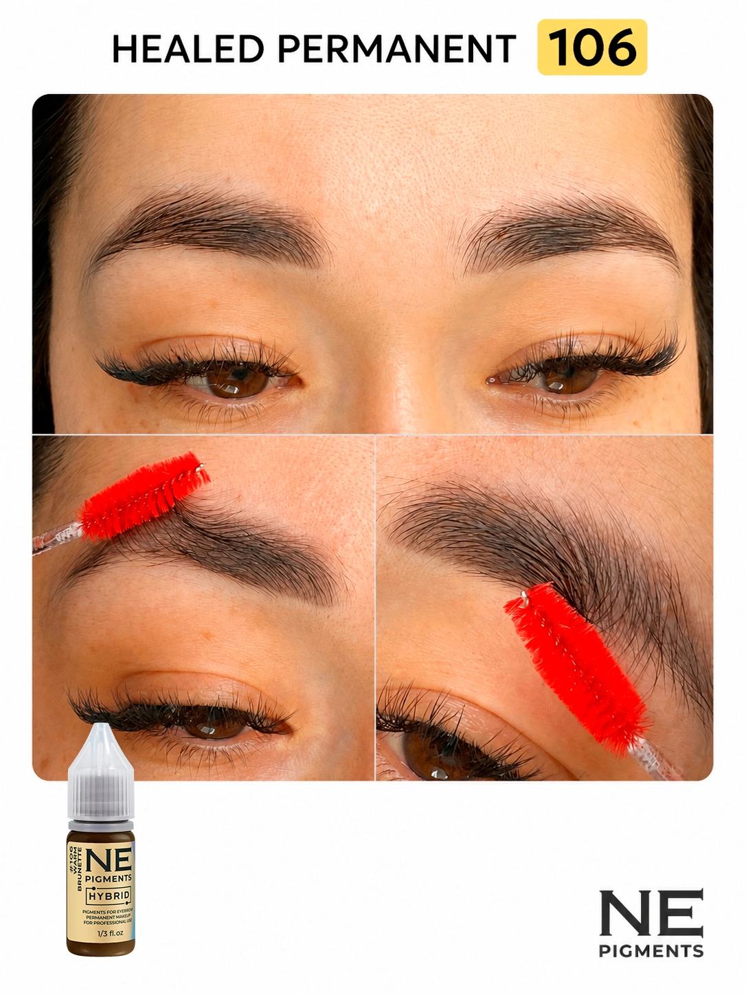 #106 Eyebrow pigment "Warm Brunette"