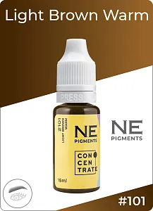 #101 Eyebrow pigment "Light Brown Warm"